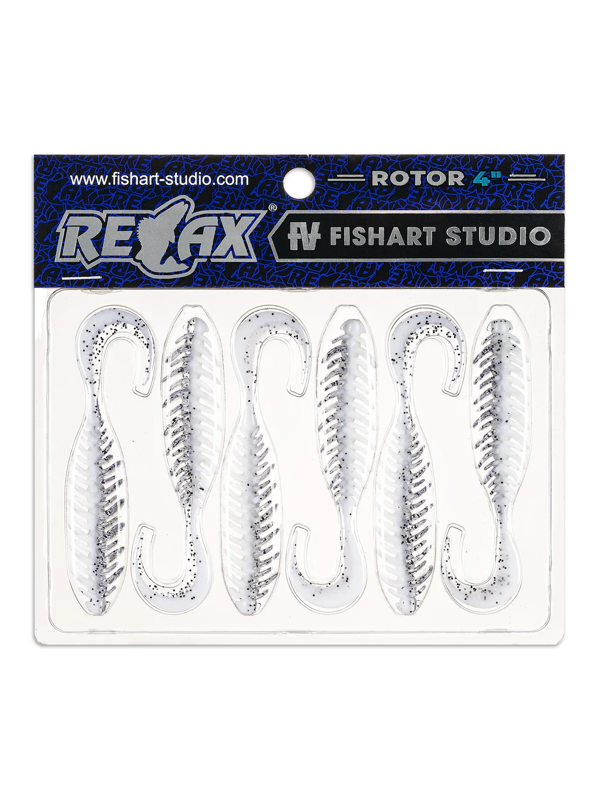 Твистер RELAX FA ROTOR 4" (10см) 6 шт.