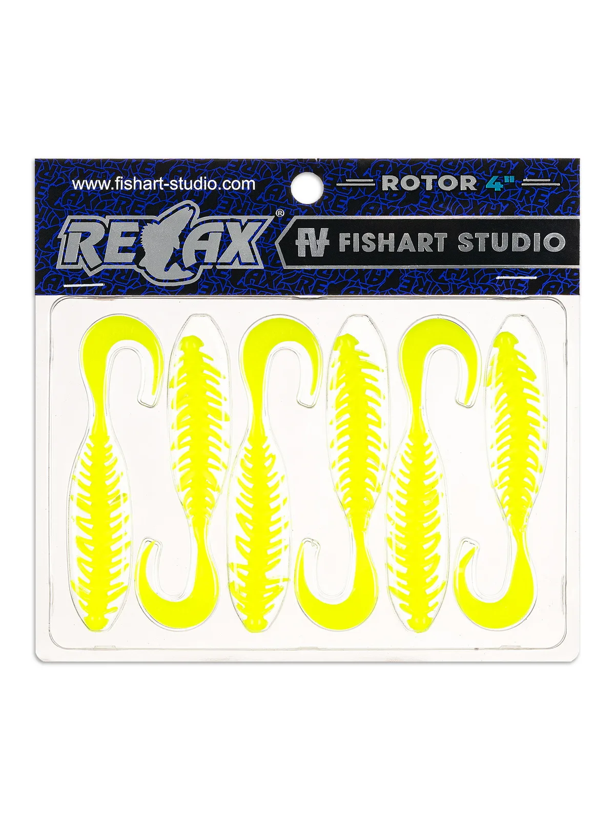 Твистер RELAX FA ROTOR 4" (10см) 6 шт.