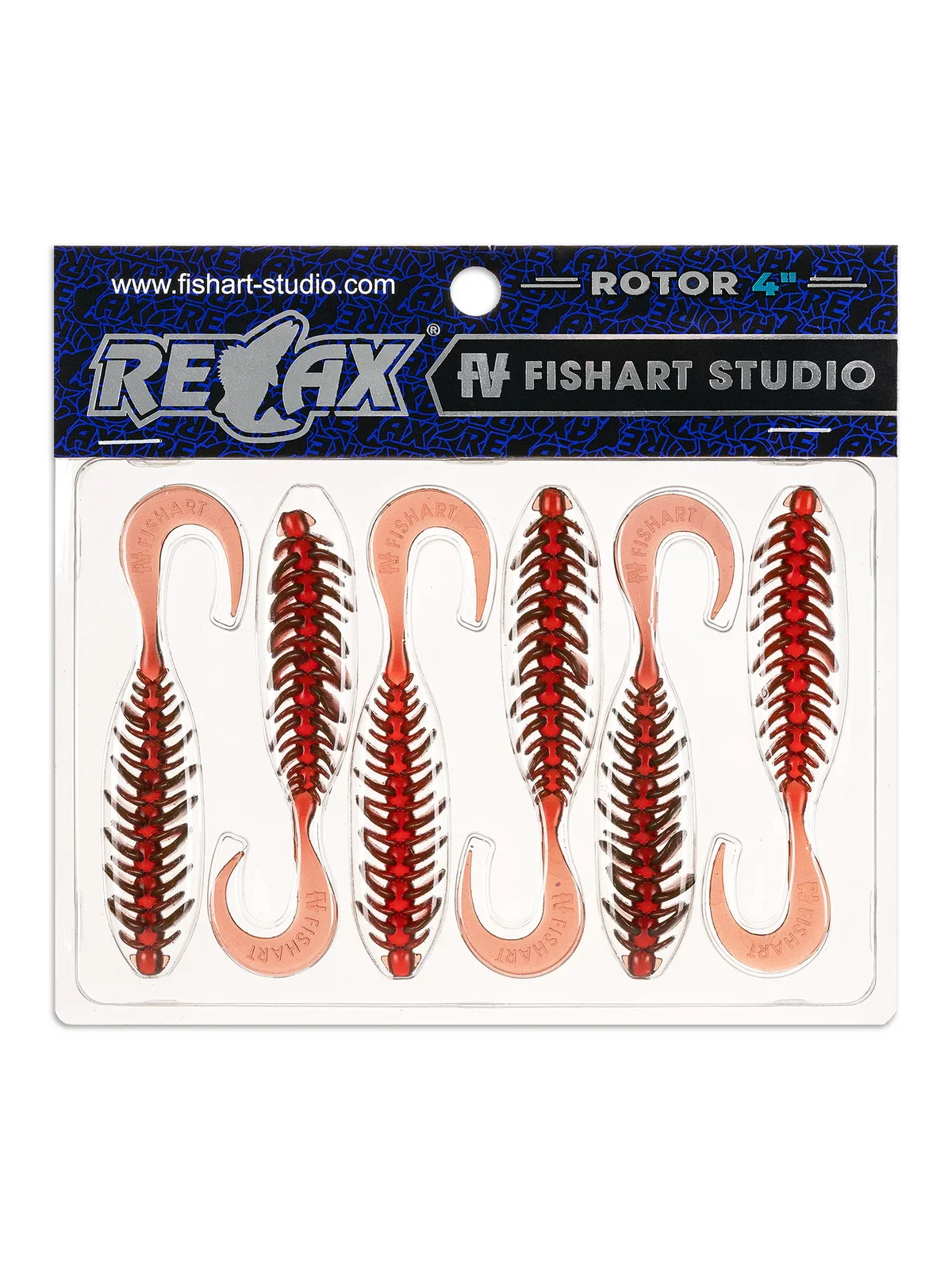Твистер RELAX FA ROTOR 4" (10см) 6 шт.
